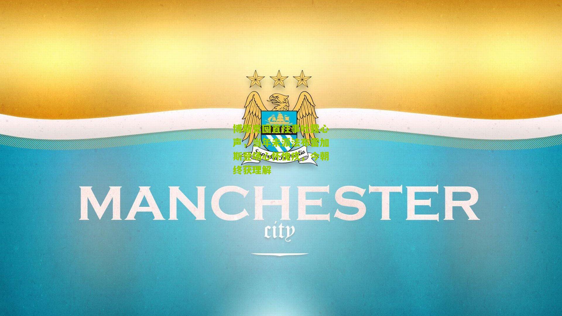 博斯克回首往事吐露心声，当年未派法布雷加斯登场心怀愧疚，今朝终获理解