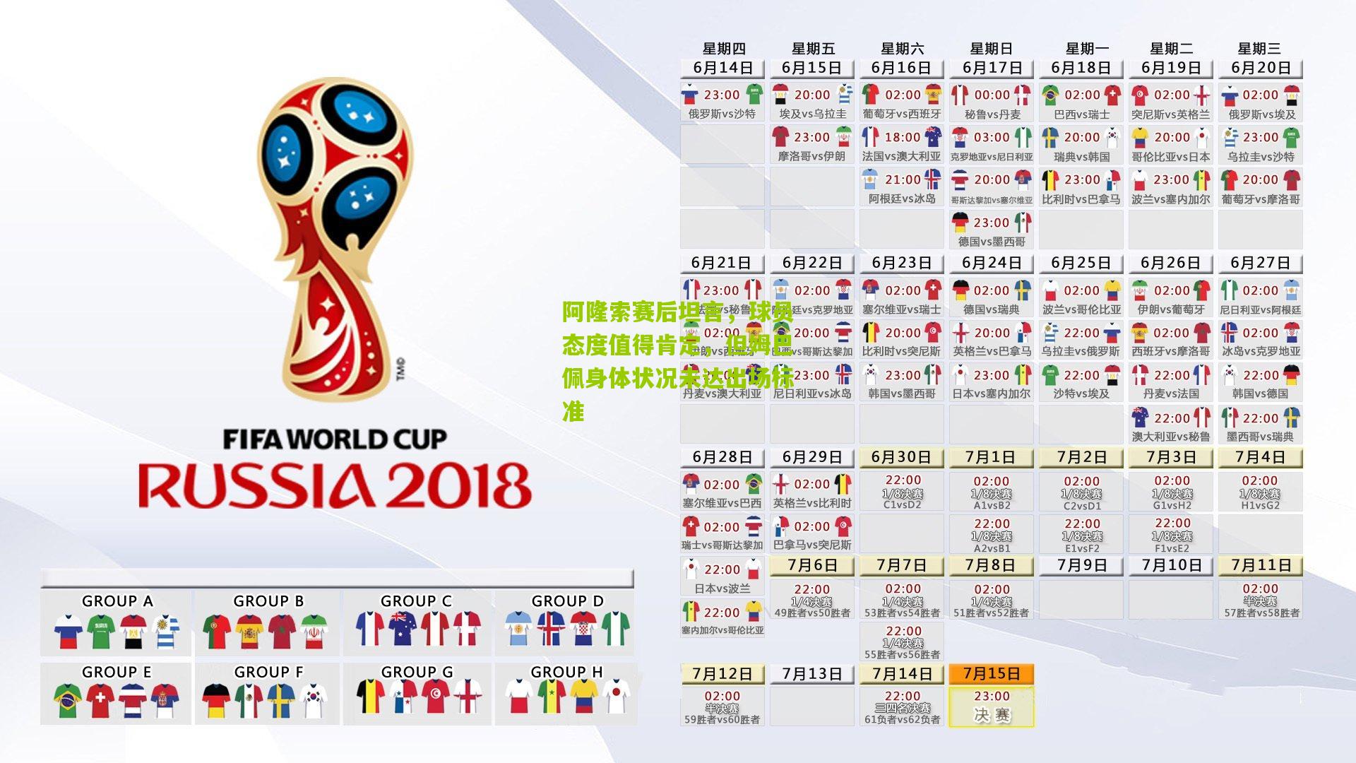 阿隆索赛后坦言，球员态度值得肯定，但姆巴佩身体状况未达出场标准