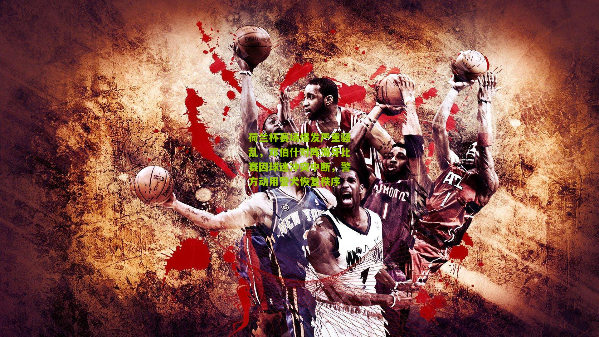 荷兰杯赛场爆发严重骚乱，邓伯什对阵海牙比赛因球迷冲突中断，警方动用警犬恢复秩序